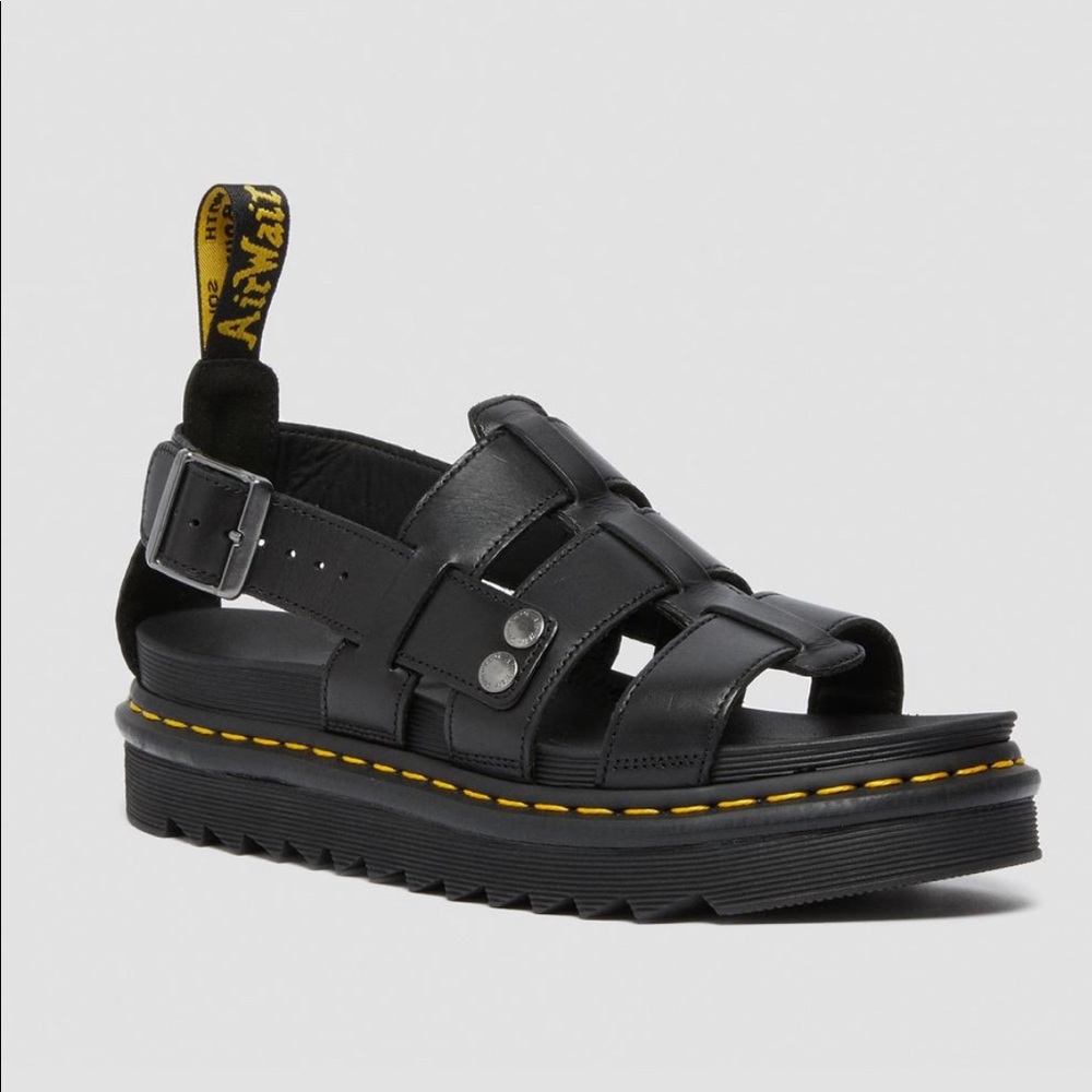 Dr MARTENS TERRY BLACK BRANDO Size: 9 - Picture 4 of 10